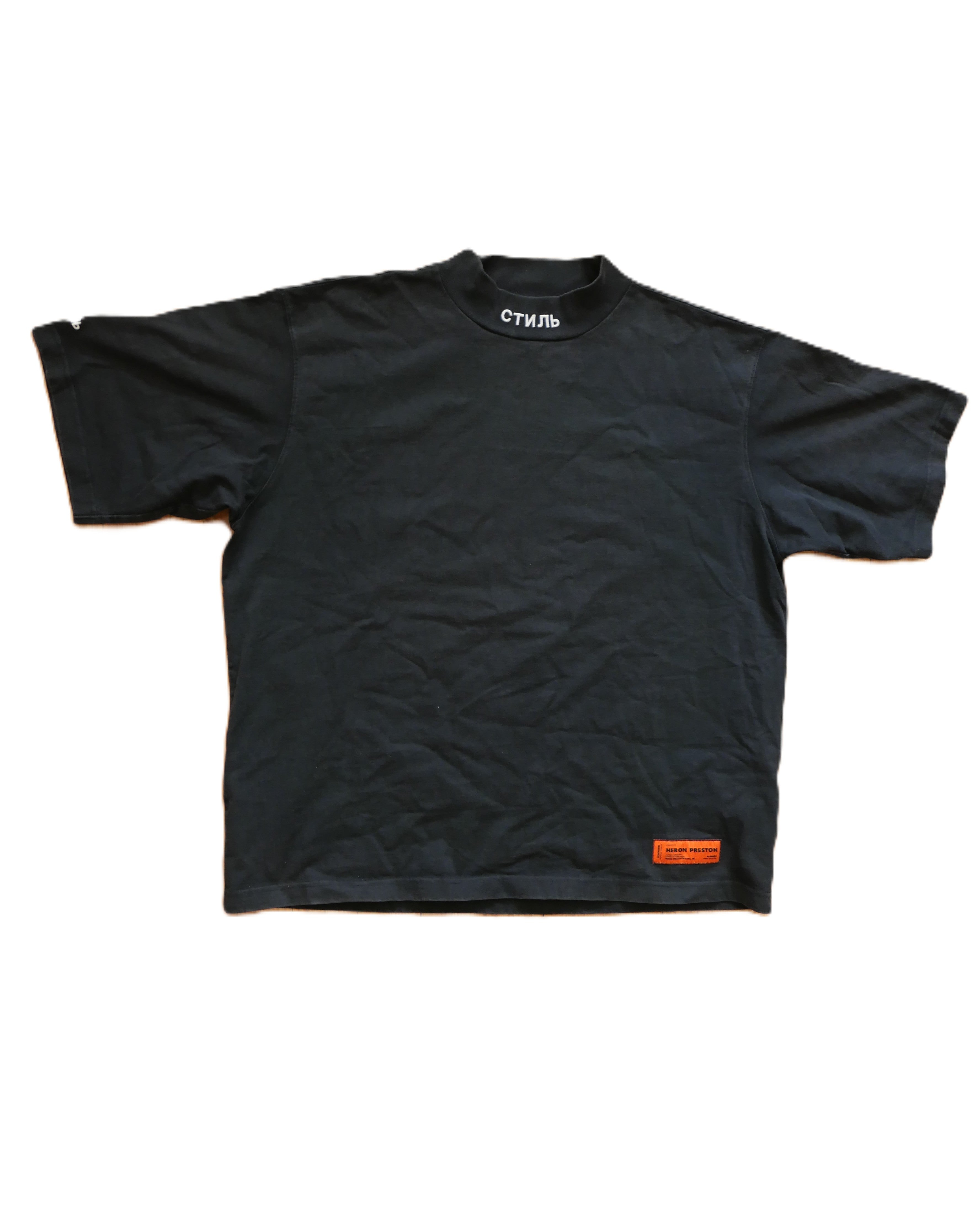 HERON PRESTON x Gosha "СТИЛЬ" Turtleneck Black - Vintage