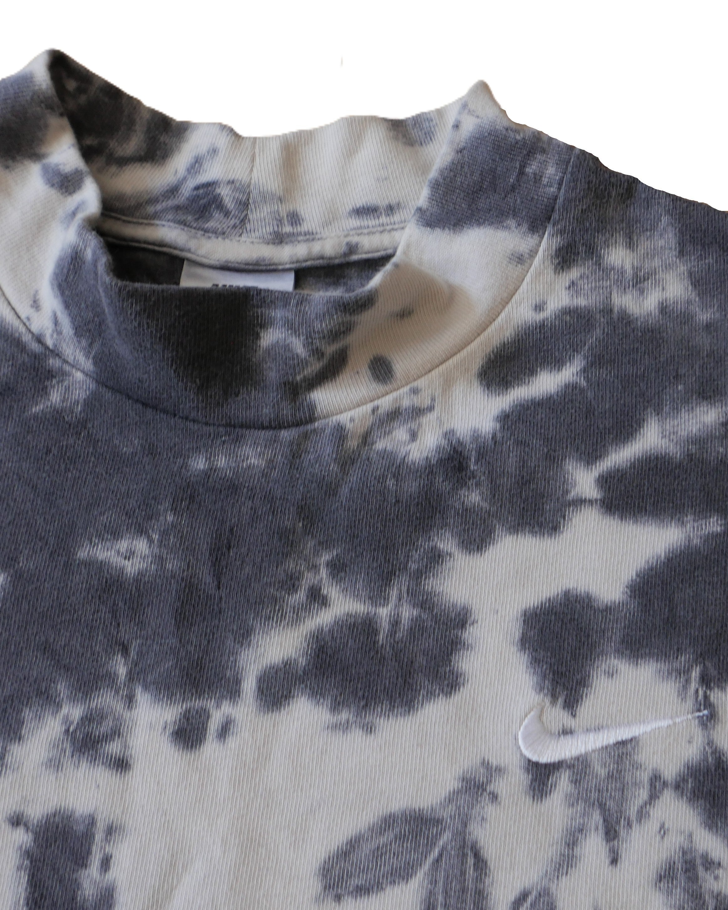 NIKE Tie-Dye Sleeveless T-Shirt - White/Gray